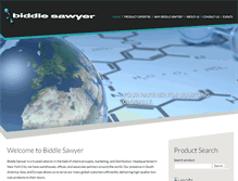 Tablet Screenshot of biddlesawyer.com